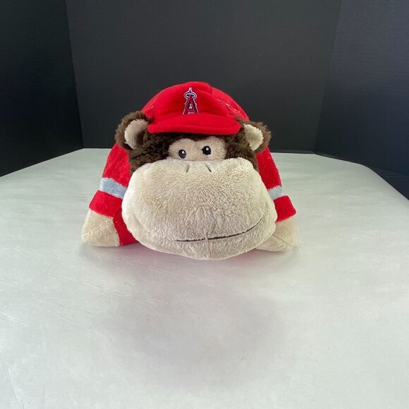 My Pillow Pet MLB Los Angeles Angels Monkey Plush - Picture 5 of 10